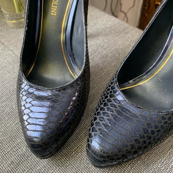 Enzo Angiolini Platform Pump Stiletto High Heels Size 8M - Picture 9 of 17